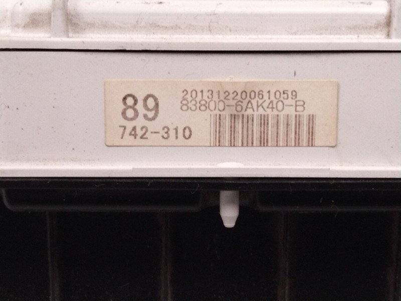 Recambio de cuadro instrumentos para toyota land cruiser van (_j15_) 3.0 d4d 4wd (kdj155, kdj150) referencia OEM IAM 838006AK40 