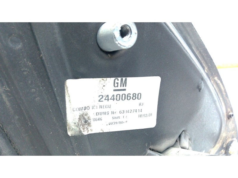 Recambio de retrovisor izquierdo para opel combo furgoneta/monovolumen 1.3 cdti 16v referencia OEM IAM 24400680  