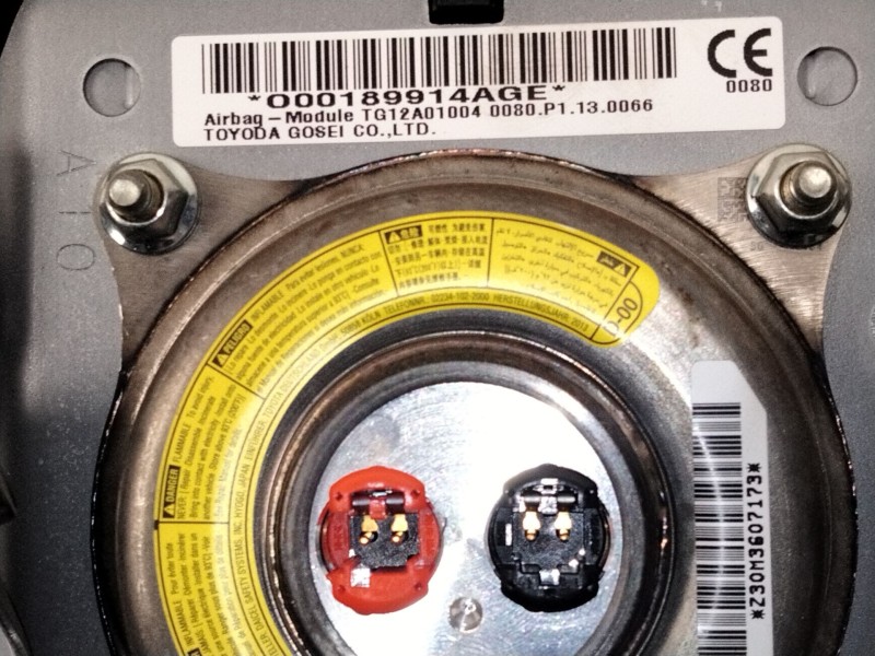 Recambio de airbag delantero izquierdo para toyota land cruiser van (_j15_) 3.0 d4d 4wd (kdj155, kdj150) referencia OEM IAM 4513