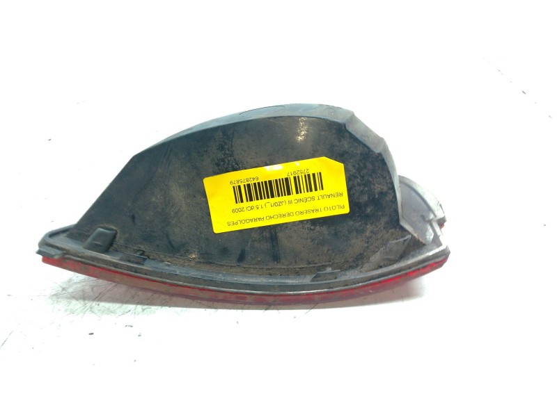 Recambio de piloto trasero derecho paragolpes para renault scénic iii (jz0/1_) 1.5 dci referencia OEM IAM   