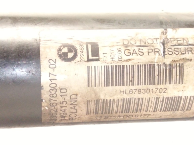 Recambio de amortiguador trasero derecho para bmw x6 (e71, e72) xdrive 40 d referencia OEM IAM 6783017  