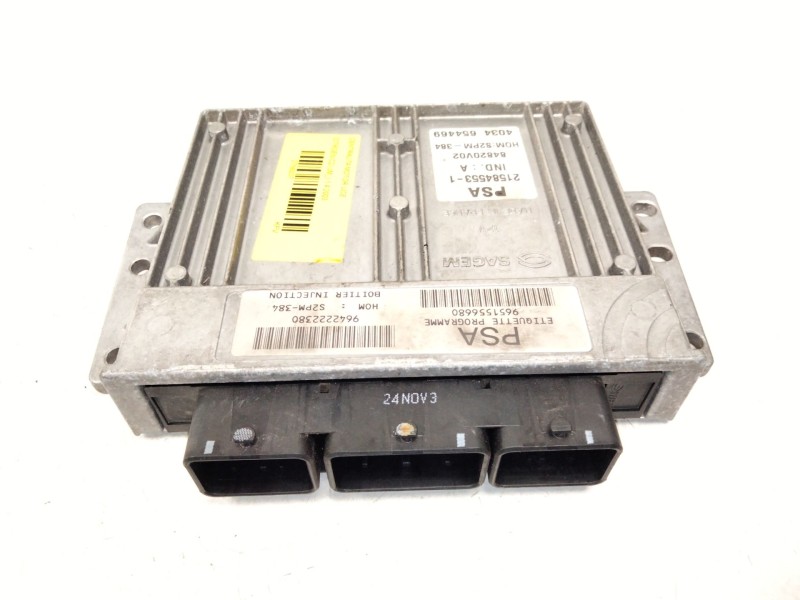 Recambio de centralita motor uce para citroën c2 (jm_) 1.4 referencia OEM IAM 9651556680 9642222380 S2PM384