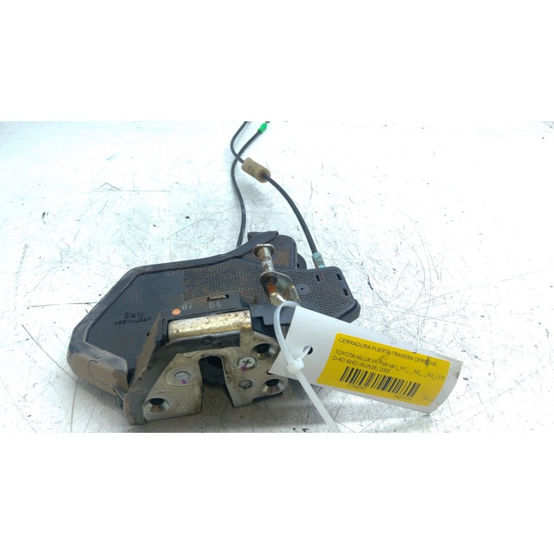 Recambio de cerradura puerta trasera derecha para toyota hilux vii pick-up (_n1_, _n2_, _n3_) 3.0 d-4d 4wd (kun26) referencia OE