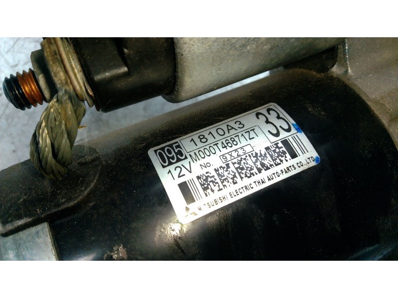 Recambio de motor arranque para mitsubishi mirage / space star vi hatchback (a0_a) 1.0 (a05a) referencia OEM IAM M000T4687ZT  