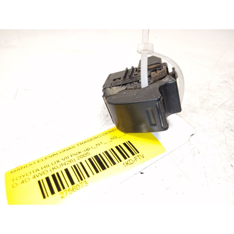 Recambio de mando elevalunas trasero derecho para toyota hilux vii pick-up (_n1_, _n2_, _n3_) 3.0 d-4d 4wd (kun26) referencia OE