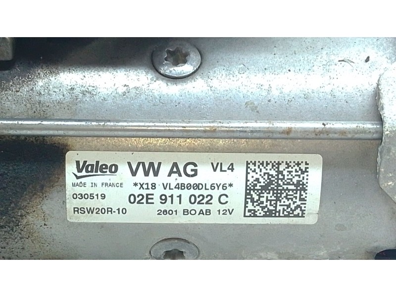 Recambio de motor arranque para audi q3 (f3b) 35 tdi referencia OEM IAM 02E911022C  