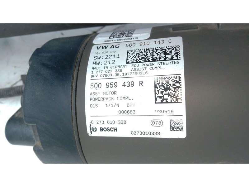 Recambio de caja direccion electrica para audi q3 (f3b) 35 tdi referencia OEM IAM   