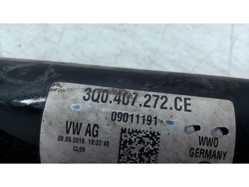 Recambio de transmision delantera derecha para audi q3 (f3b) 35 tdi referencia OEM IAM 3Q0407272CE  