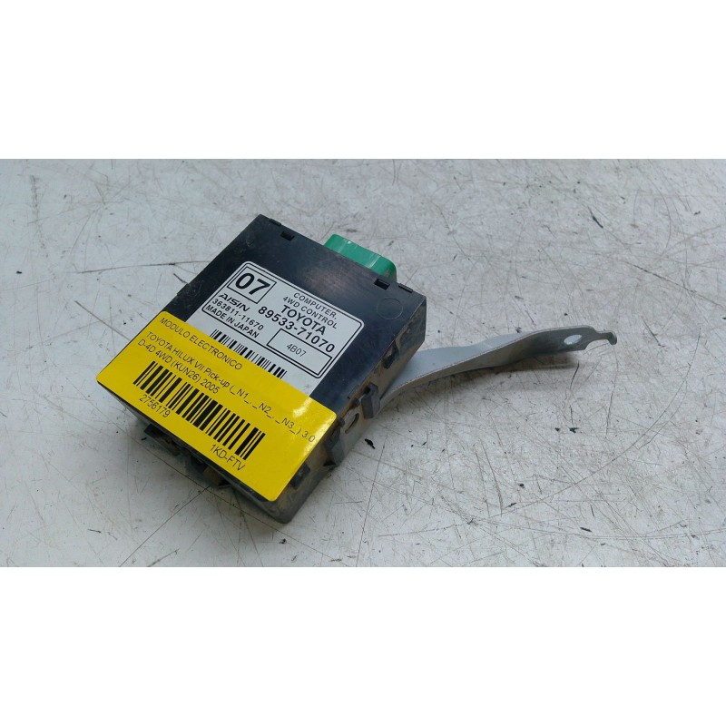 Recambio de modulo electronico para toyota hilux vii pick-up (_n1_, _n2_, _n3_) 3.0 d-4d 4wd (kun26) referencia OEM IAM 89533710
