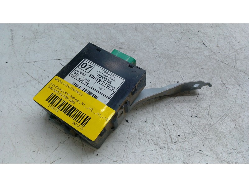 Recambio de modulo electronico para toyota hilux vii pick-up (_n1_, _n2_, _n3_) 3.0 d-4d 4wd (kun26) referencia OEM IAM 89533710