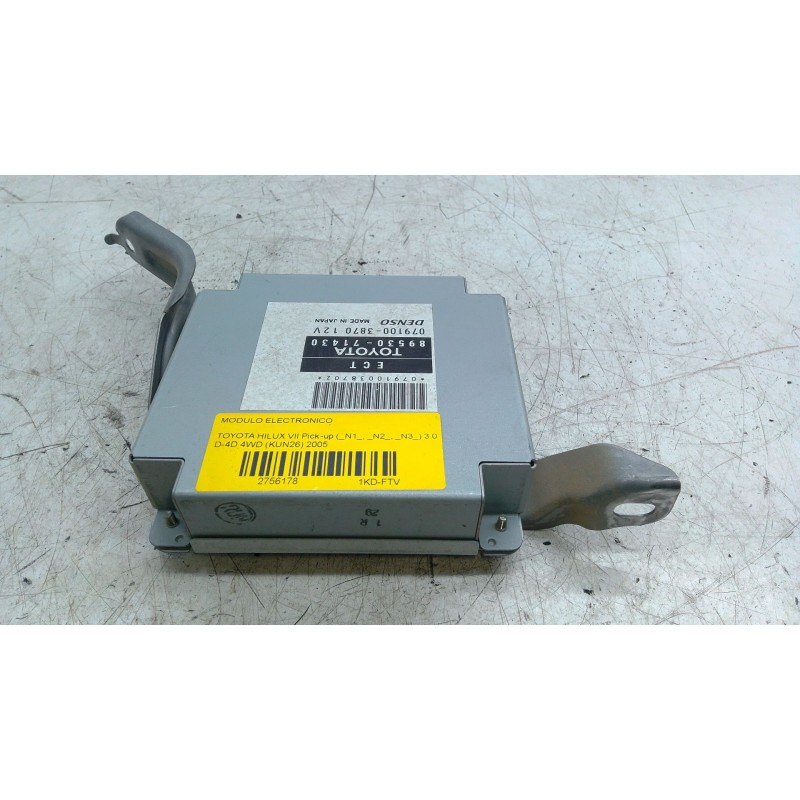 Recambio de modulo electronico para toyota hilux vii pick-up (_n1_, _n2_, _n3_) 3.0 d-4d 4wd (kun26) referencia OEM IAM   