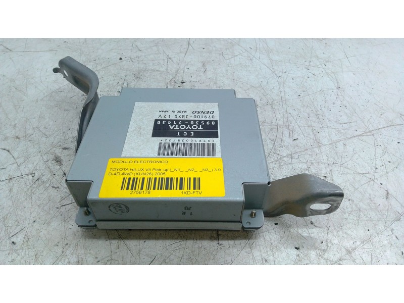 Recambio de modulo electronico para toyota hilux vii pick-up (_n1_, _n2_, _n3_) 3.0 d-4d 4wd (kun26) referencia OEM IAM   