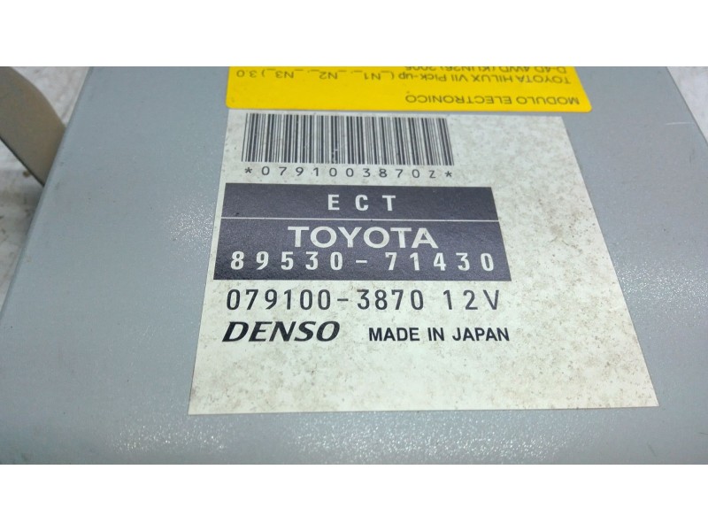 Recambio de modulo electronico para toyota hilux vii pick-up (_n1_, _n2_, _n3_) 3.0 d-4d 4wd (kun26) referencia OEM IAM   