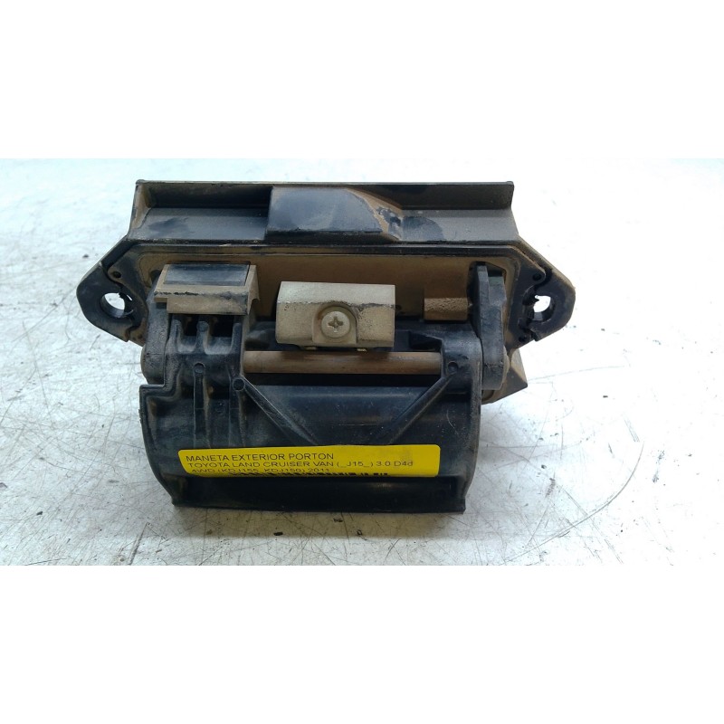Recambio de maneta exterior porton para toyota land cruiser van (_j15_) 3.0 d4d 4wd (kdj155, kdj150) referencia OEM IAM   