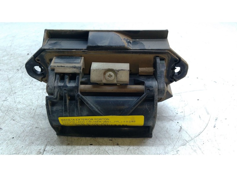 Recambio de maneta exterior porton para toyota land cruiser van (_j15_) 3.0 d4d 4wd (kdj155, kdj150) referencia OEM IAM   