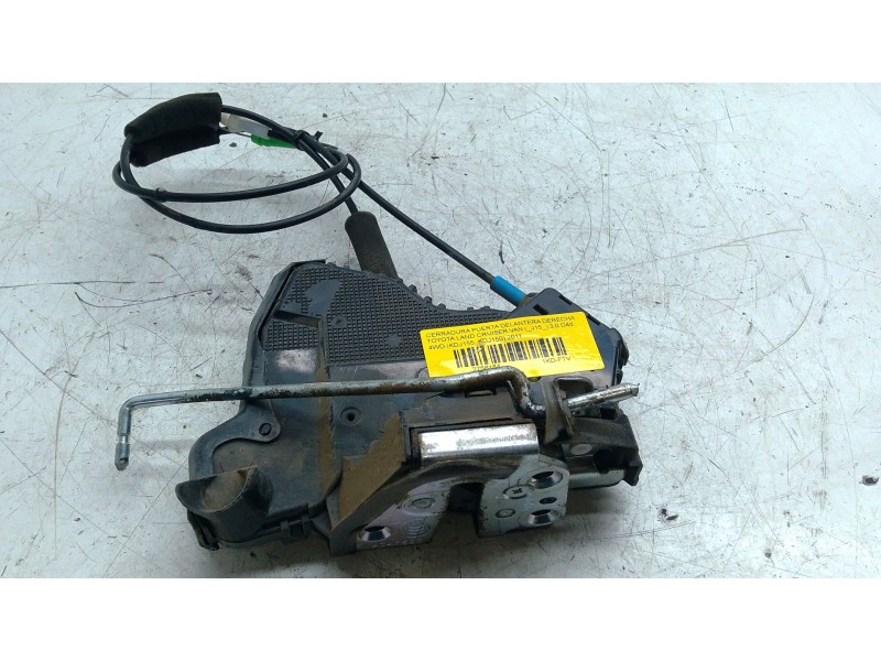 Recambio de cerradura puerta delantera derecha para toyota land cruiser van (_j15_) 3.0 d4d 4wd (kdj155, kdj150) referencia OEM 