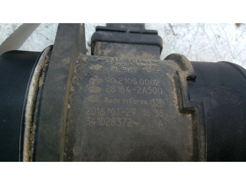Recambio de caudalimetro para kia carens iv 1.7 crdi referencia OEM IAM 9021050002  