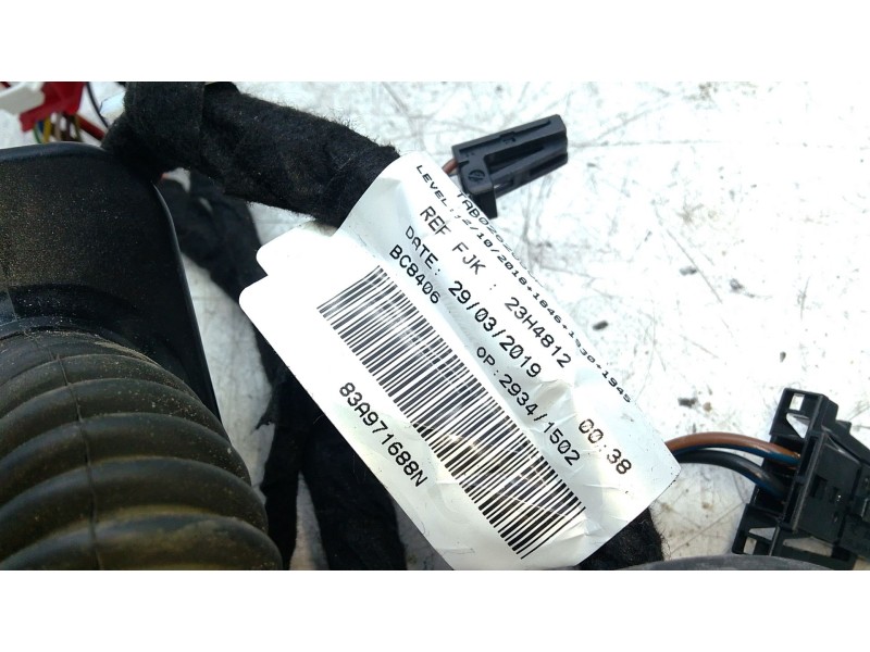 Recambio de instalacion puerta trasera derecha para audi q3 (f3b) 35 tdi referencia OEM IAM 83A971688N  