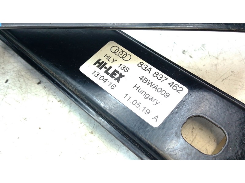 Recambio de elevalunas delantero derecho para audi q3 (f3b) 35 tdi referencia OEM IAM 83A837462  