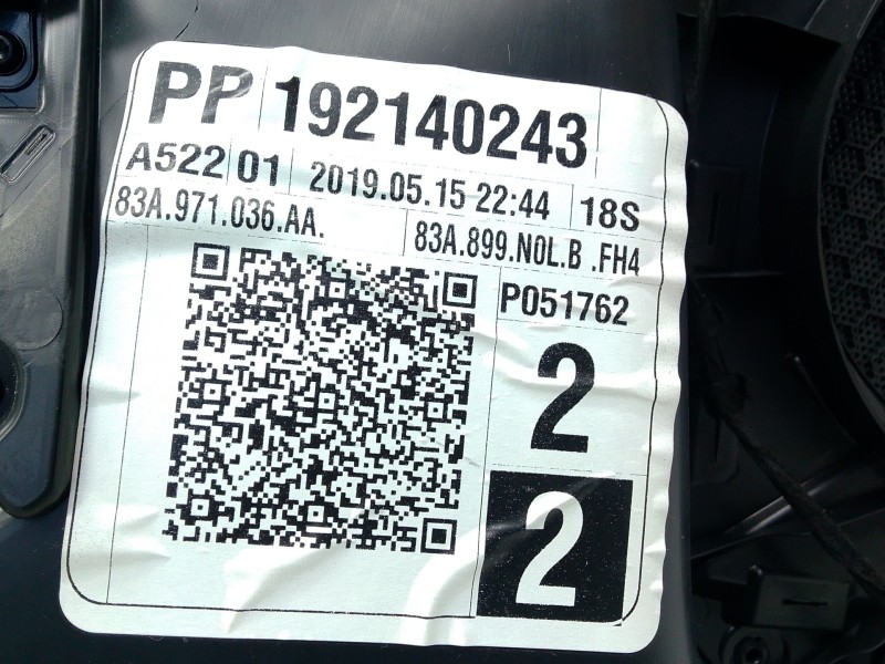 Recambio de guarnecido puerta delantera derecha para audi q3 (f3b) 35 tdi referencia OEM IAM 83A867134  