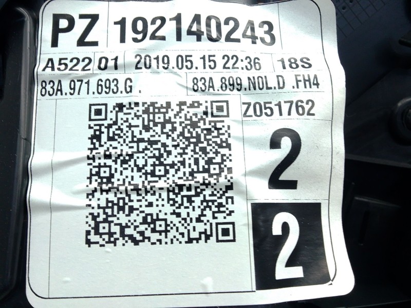 Recambio de guarnecido puerta trasera derecha para audi q3 (f3b) 35 tdi referencia OEM IAM 83A867488  