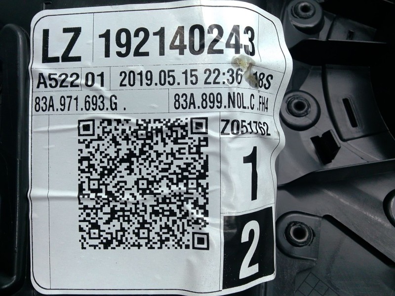 Recambio de guarnecido puerta trasera izquierda para audi q3 (f3b) 35 tdi referencia OEM IAM 83A867487  