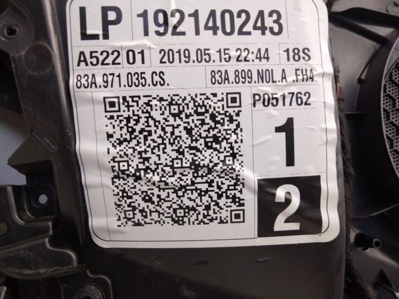 Recambio de guarnecido puerta delantera izquierda para audi q3 (f3b) 35 tdi referencia OEM IAM 83A971035  