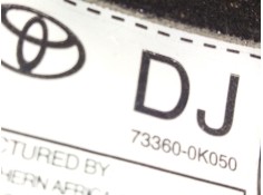 Recambio de cinturon seguridad trasero derecho para toyota hilux vii pick-up (_n1_, _n2_, _n3_) 3.0 d-4d 4wd (kun26) referencia  2