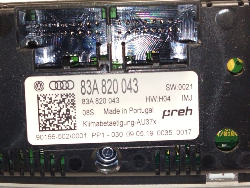 Recambio de mando calefaccion aire acondicionado para audi q3 (f3b) 35 tdi referencia OEM IAM 83A820043  