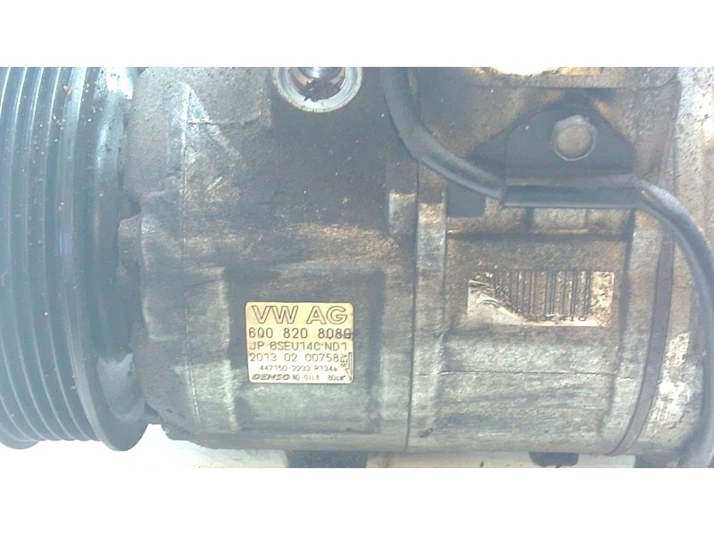 Recambio de compresor aire acondicionado para skoda fabia ii (542) 1.2 12v referencia OEM IAM 6q0820808g  