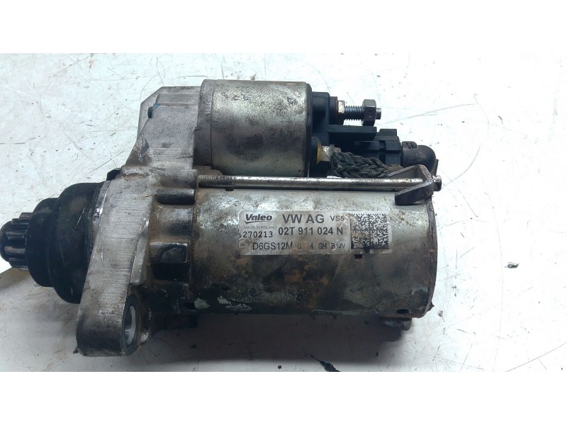 Recambio de motor arranque para skoda fabia ii (542) 1.2 12v referencia OEM IAM 02T911024N  