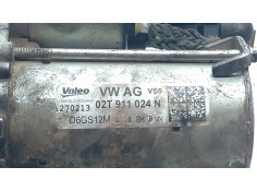 Recambio de motor arranque para skoda fabia ii (542) 1.2 12v referencia OEM IAM 02T911024N   2
