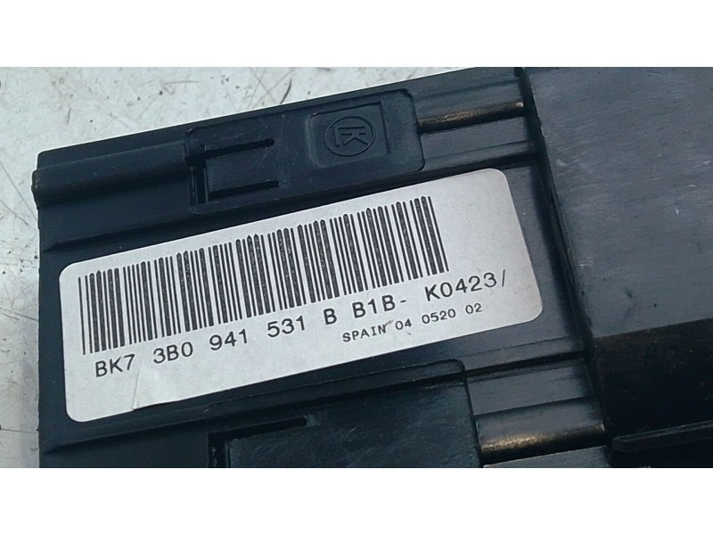 Recambio de mando luces para skoda fabia ii (542) 1.2 12v referencia OEM IAM BK73B0941  