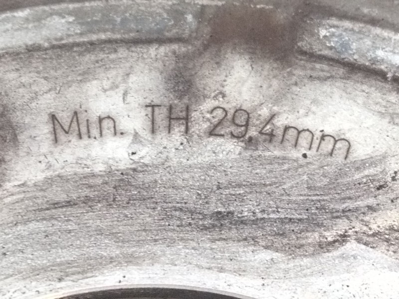 Recambio de disco freno delantero para mercedes-benz clase c all-terrain (s206) c 220 d 4-matic (206.214) referencia OEM IAM A20