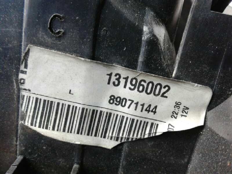 Recambio de piloto trasero izquierdo para opel meriva blue line referencia OEM IAM 13196002 89071144 
