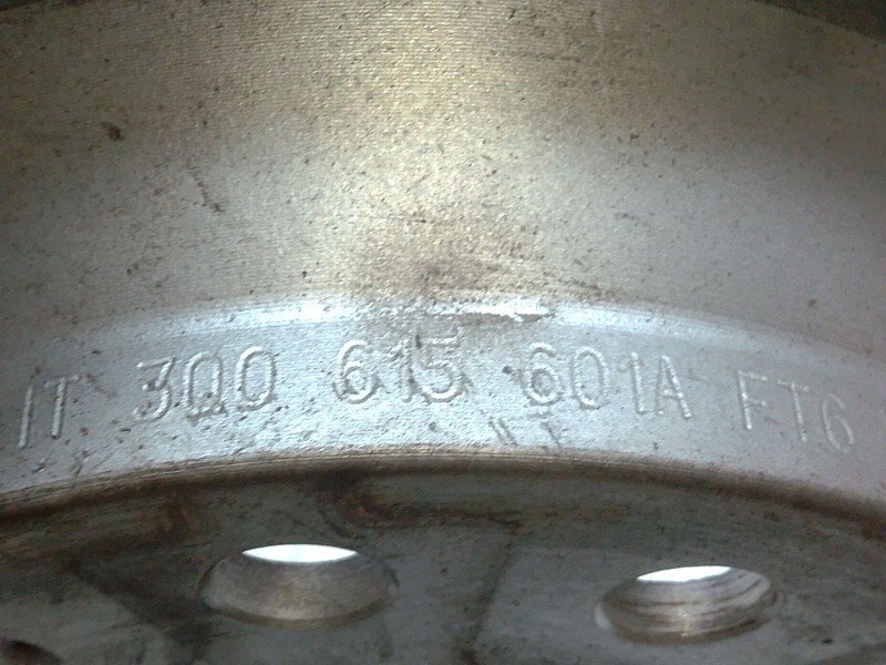 Recambio de disco freno trasero para audi q3 (f3b) 35 tdi referencia OEM IAM 3Q0615601A  