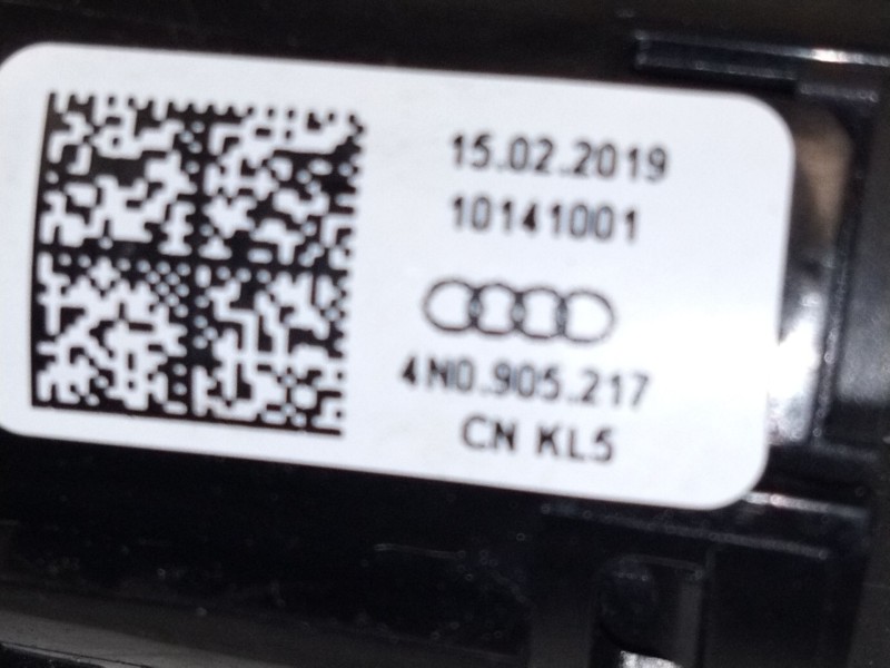 Recambio de pulsador arranque para audi q3 (f3b) 35 tdi referencia OEM IAM 4N0905217  