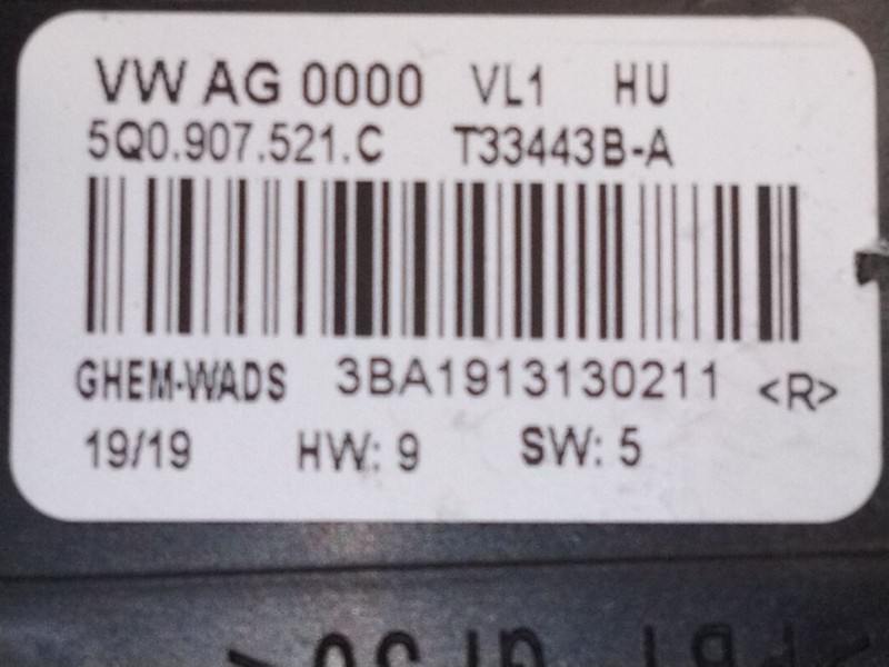 Recambio de resistencia calefaccion para audi q3 (f3b) 35 tdi referencia OEM IAM 5Q0907521C  