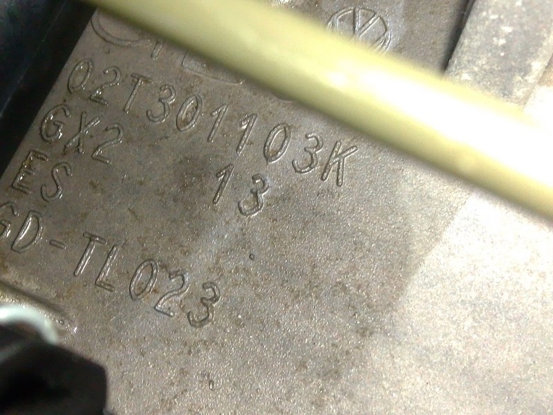 Recambio de caja cambios para volkswagen polo iv (9n_, 9a_) 1.4 16v referencia OEM IAM 02T301103K  