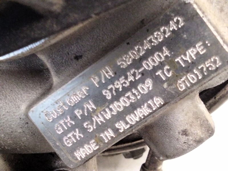 Recambio de turbocompresor para fiat ducato caja/chasis (250_) 160 multijet 2,3 d referencia OEM IAM 8795420004  