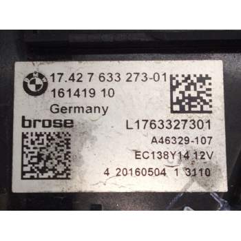 Recambio de electroventilador para bmw 5 (f10) 520 d xdrive referencia OEM IAM 763327301  