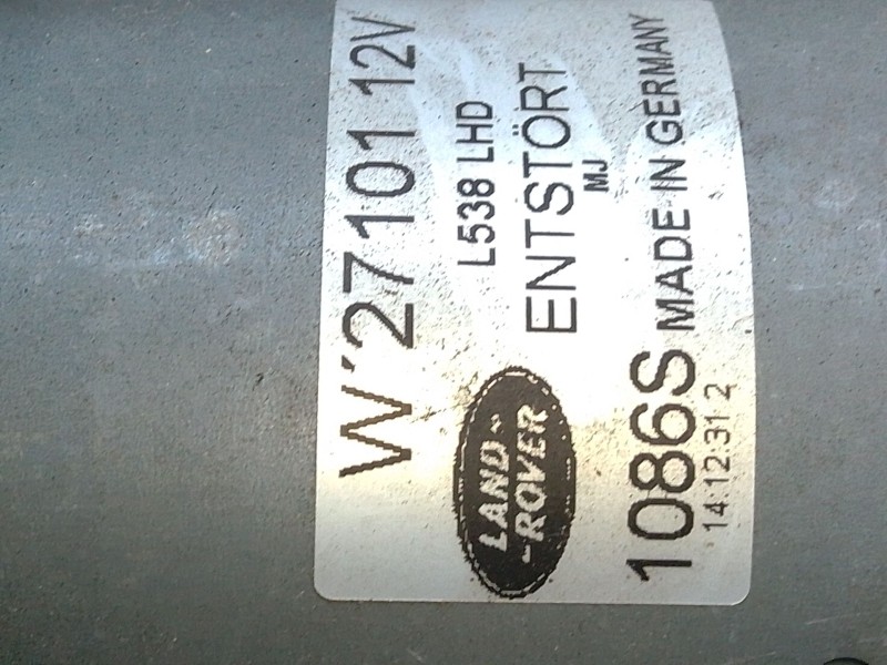 Recambio de motor limpia delantero para land rover range rover evoque (l538) 2.0 d referencia OEM IAM   