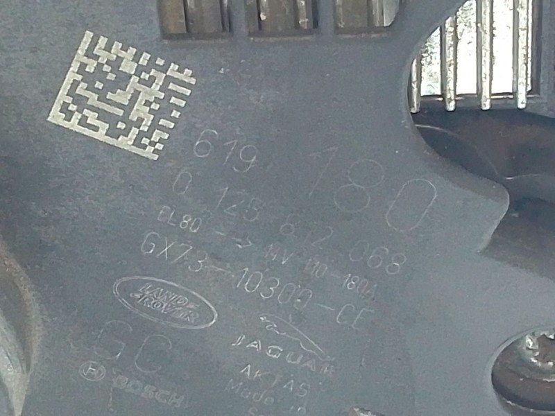 Recambio de alternador para land rover range rover evoque (l538) 2.0 d referencia OEM IAM GX7310300CE  