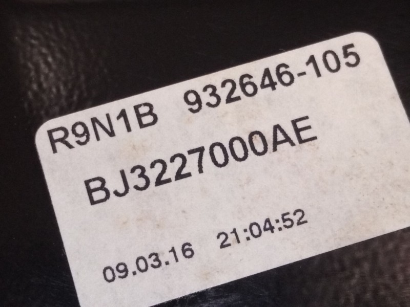 Recambio de elevalunas trasero derecho para land rover range rover evoque (l538) 2.0 d referencia OEM IAM BJ3227000AE  