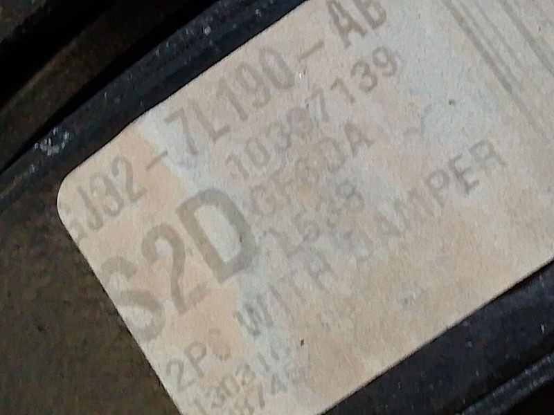 Recambio de transmision central para land rover range rover evoque (l538) 2.0 d referencia OEM IAM GJ327L190  