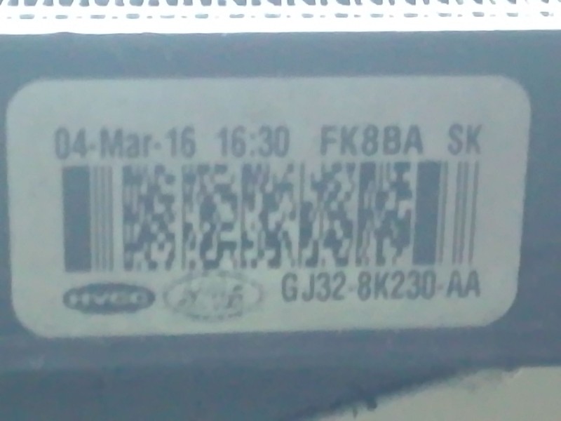 Recambio de radiador agua para land rover range rover evoque (l538) 2.0 d referencia OEM IAM   