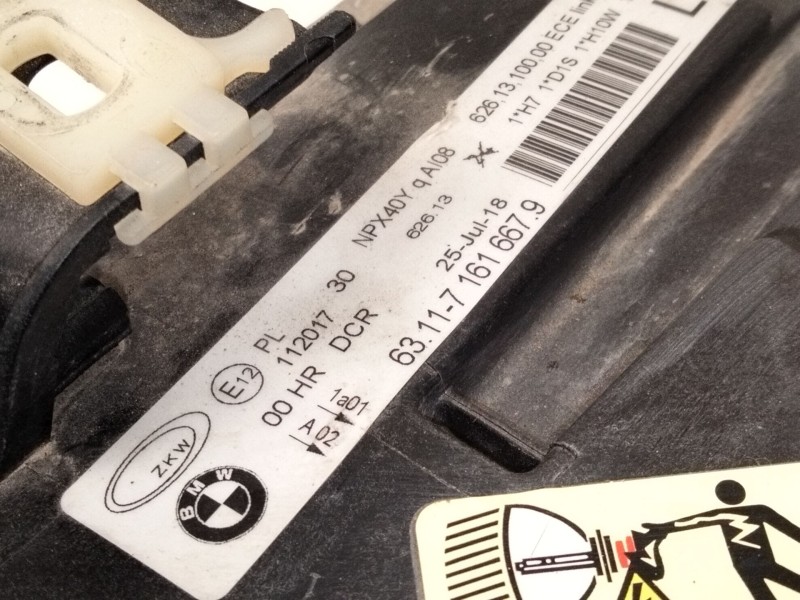Recambio de faro izquierdo para bmw 3 (e90) 320 d xdrive referencia OEM IAM 71616679  
