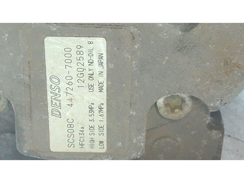Recambio de compresor aire acondicionado para fiat doblo monospace (119_, 223_) 1.9 jtd referencia OEM IAM 44702607000  