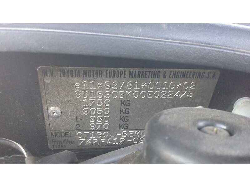 toyota carina (t19) del año 1996