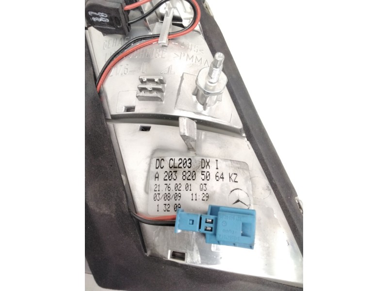 Recambio de piloto trasero derecho porton para mercedes-benz clase clc (cl203) clc 220 cdi (la) (203.708) referencia OEM IAM A20